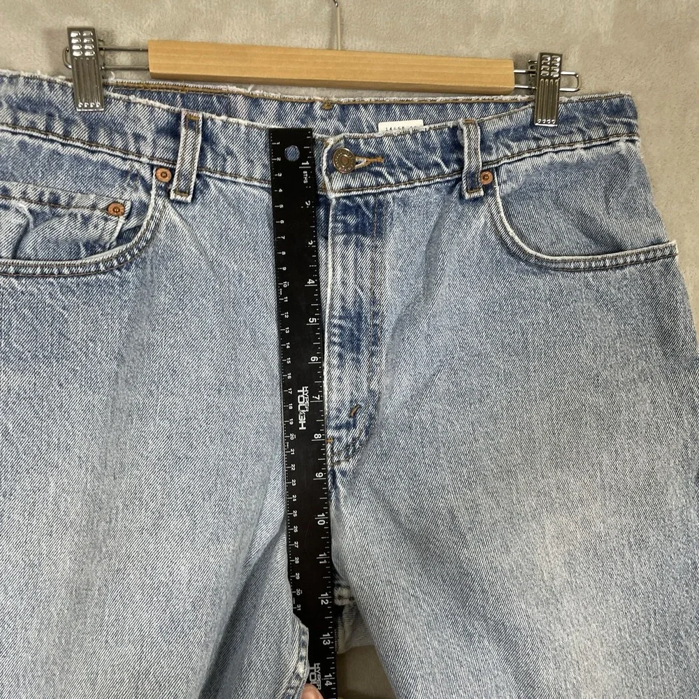 Levis 560 Jeans 34x34 Mens 00s Blue Relaxed Comfort Fit Stonewash Tapered Denim